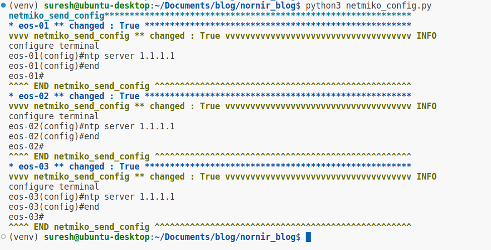 Nornir Network Automation