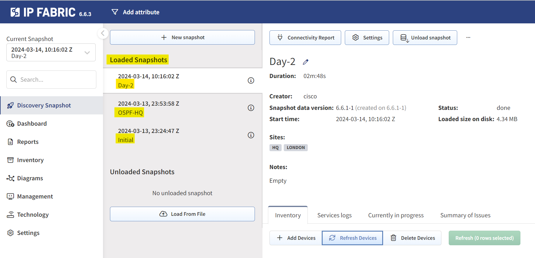 My Experience with IP Fabric Automated Network Assurance Platform