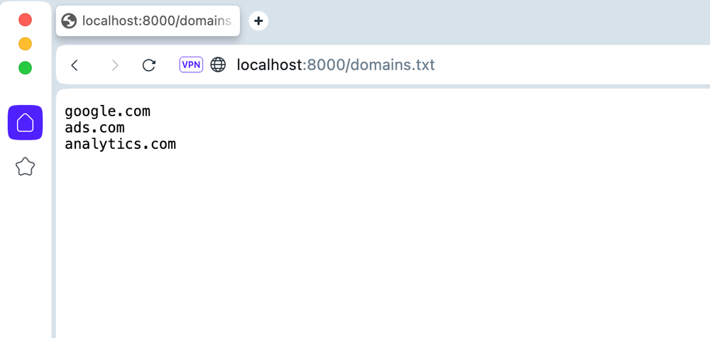 Running a Simple HTTP Server with Python