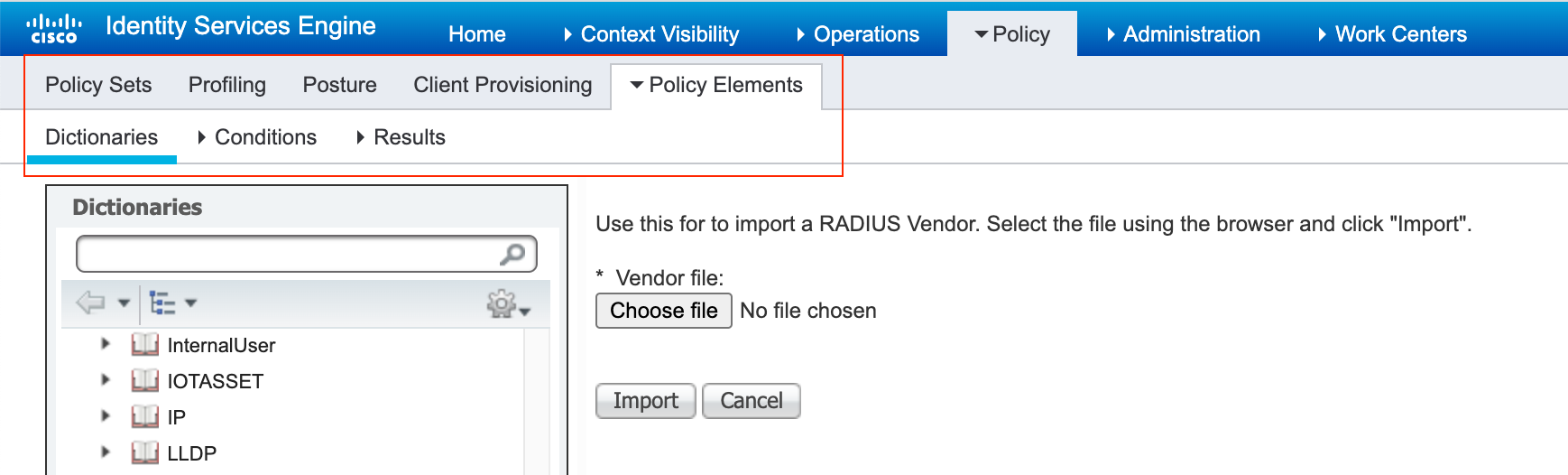APC Radius authentication with Cisco ISE