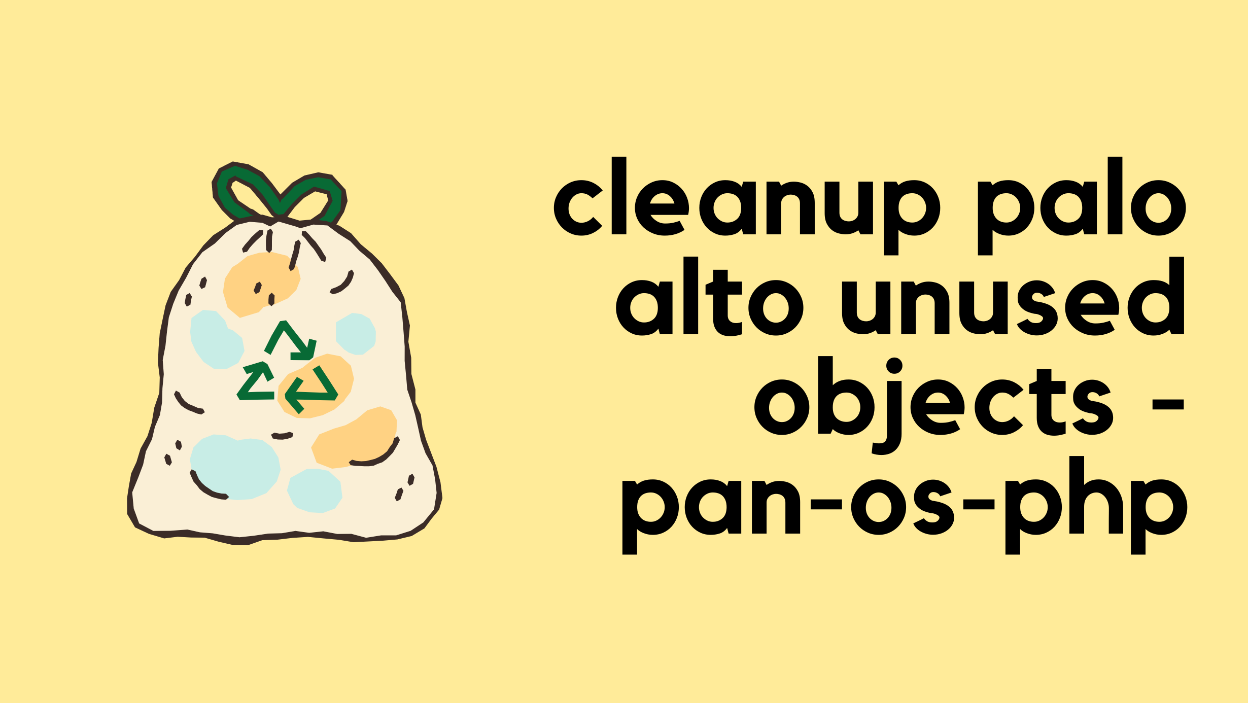 Palo Alto Remove Unused Address Objects Using PanOSPHP